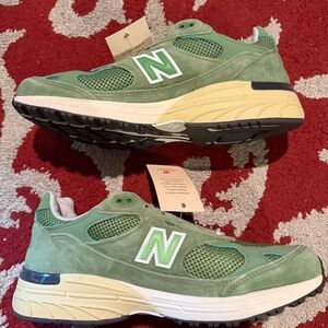 New Balance 993 Made in USA Chive Green Size 9 U993GW